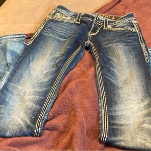 Rock Revival   Kai boot  cut blue jeans size 26x33